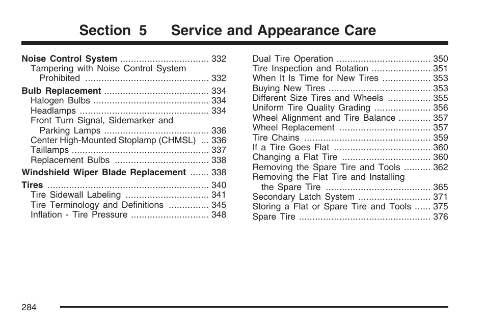 GMC 2007 Savana User Manual | Page 284 / 452