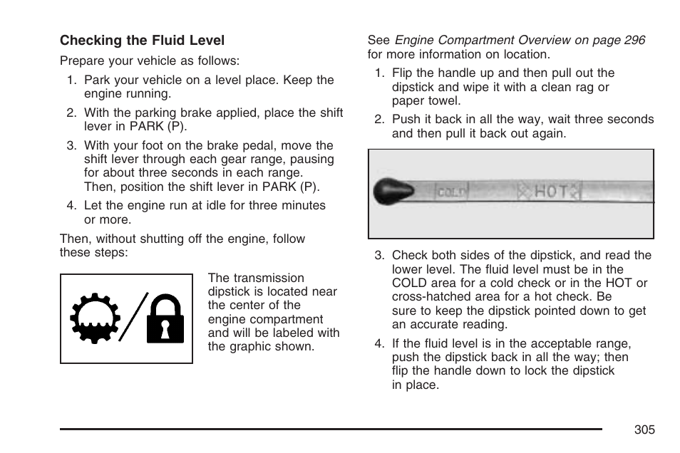 GMC 2007 Savana User Manual | Page 305 / 452