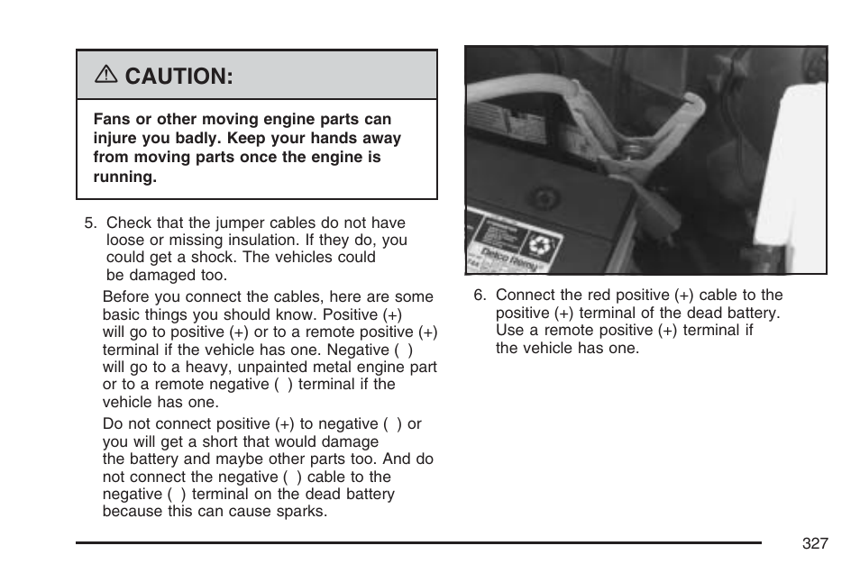 Caution | GMC 2007 Savana User Manual | Page 327 / 452