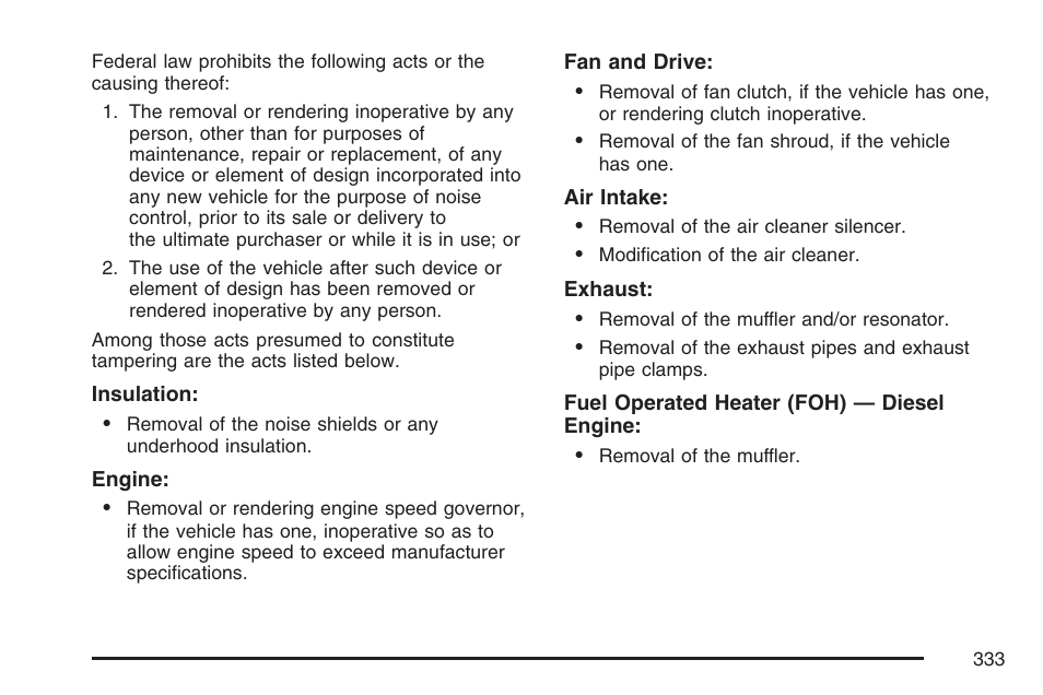 GMC 2007 Savana User Manual | Page 333 / 452