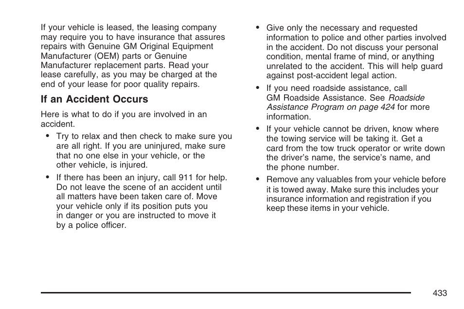 GMC 2007 Savana User Manual | Page 433 / 452