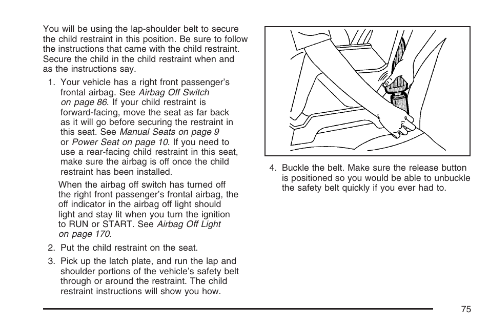 GMC 2007 Savana User Manual | Page 75 / 452
