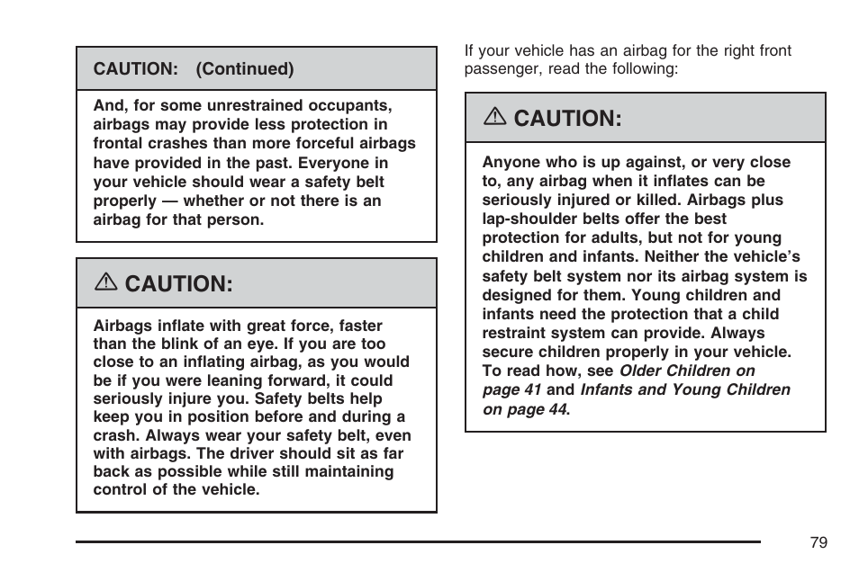 GMC 2007 Savana User Manual | Page 79 / 452