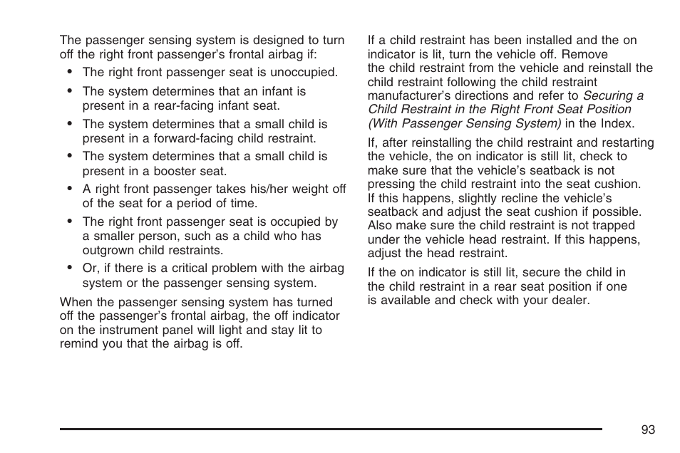 GMC 2007 Savana User Manual | Page 93 / 452