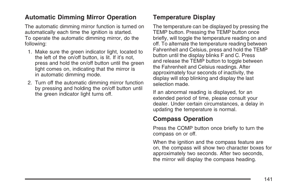 GMC 2007 Envoy User Manual | Page 141 / 562