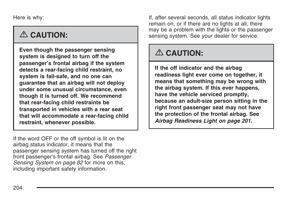 GMC 2007 Envoy User Manual | Page 204 / 562