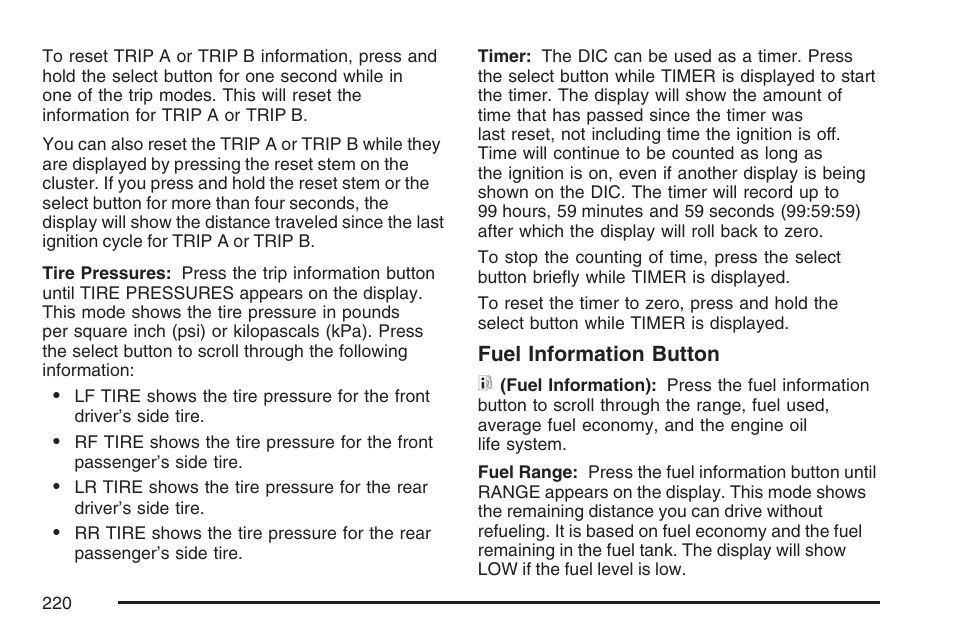 GMC 2007 Envoy User Manual | Page 220 / 562