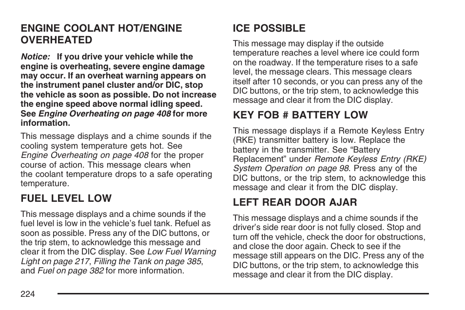 GMC 2007 Envoy User Manual | Page 224 / 562