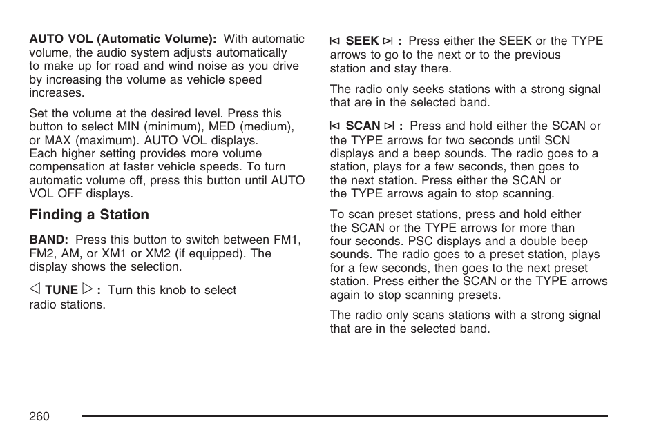 GMC 2007 Envoy User Manual | Page 260 / 562