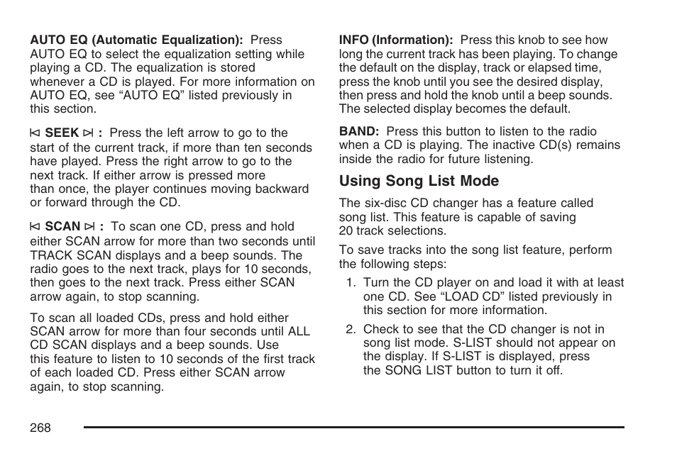 GMC 2007 Envoy User Manual | Page 268 / 562