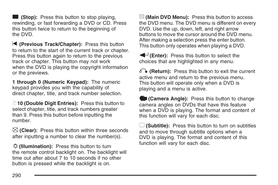 GMC 2007 Envoy User Manual | Page 290 / 562