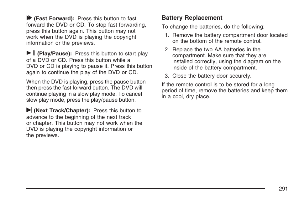 GMC 2007 Envoy User Manual | Page 291 / 562