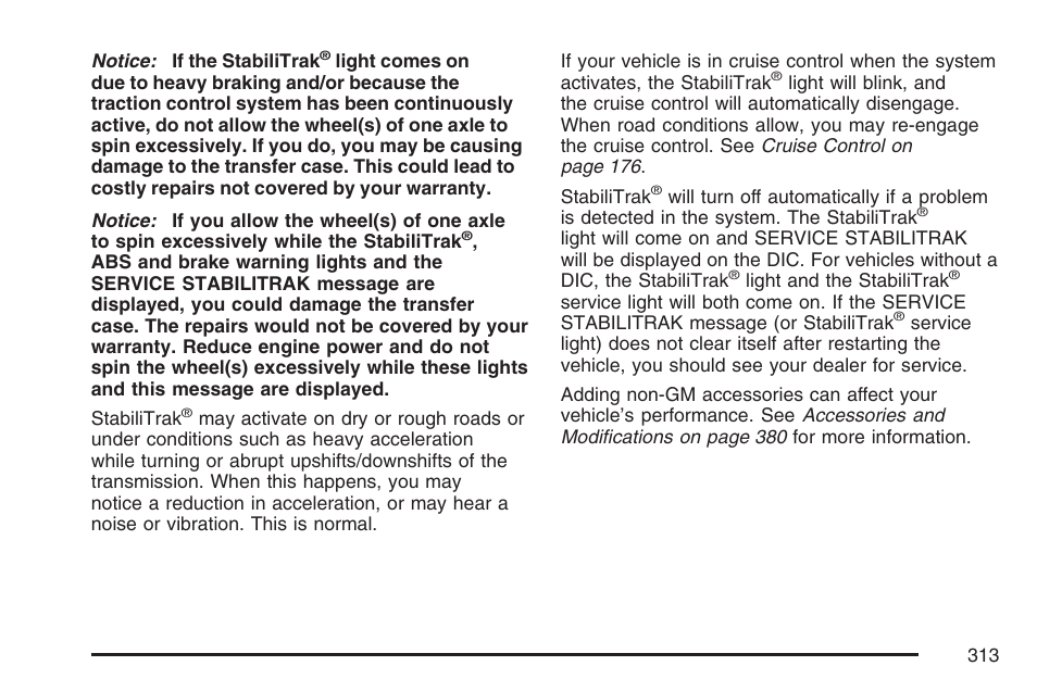 GMC 2007 Envoy User Manual | Page 313 / 562