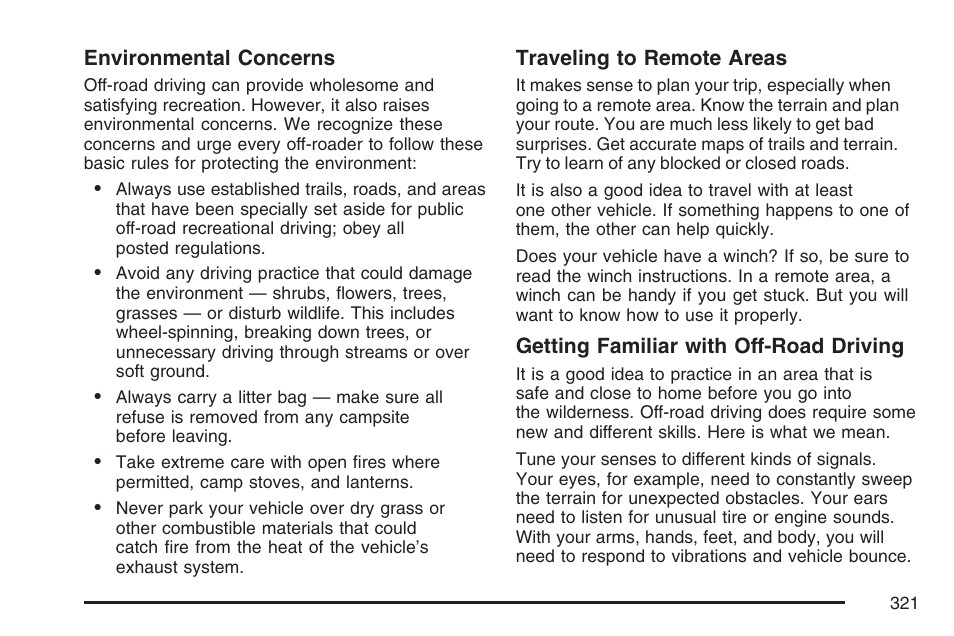 GMC 2007 Envoy User Manual | Page 321 / 562