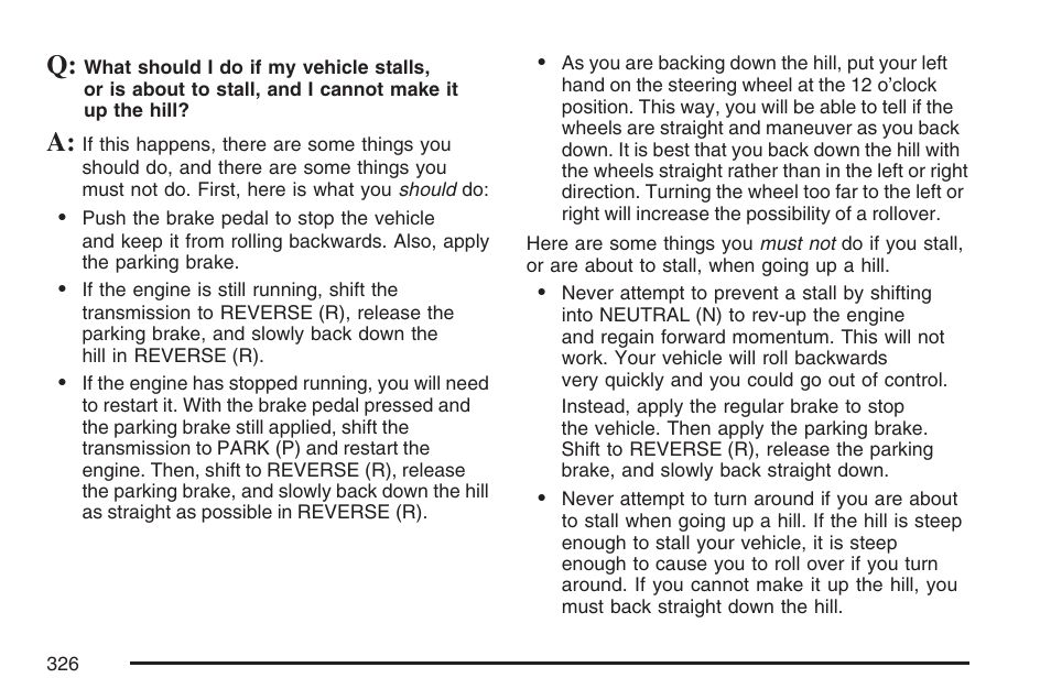 GMC 2007 Envoy User Manual | Page 326 / 562