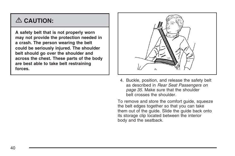 Caution | GMC 2007 Envoy User Manual | Page 40 / 562