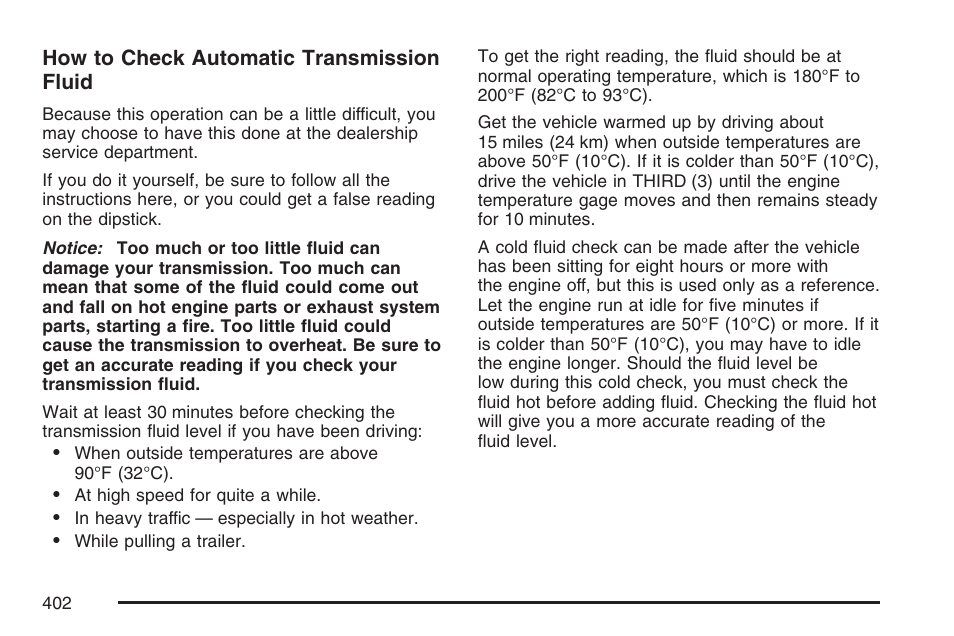 GMC 2007 Envoy User Manual | Page 402 / 562