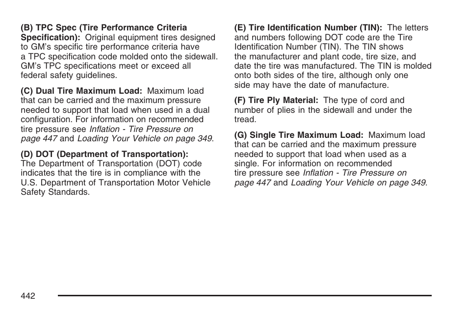 GMC 2007 Envoy User Manual | Page 442 / 562