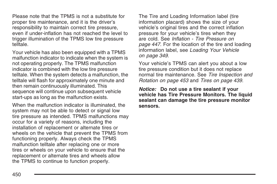 GMC 2007 Envoy User Manual | Page 450 / 562