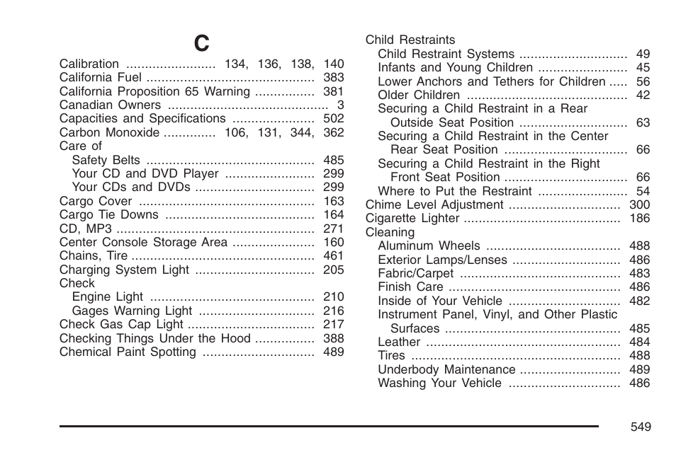 GMC 2007 Envoy User Manual | Page 549 / 562