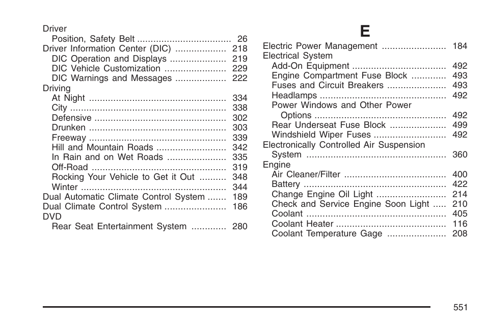 GMC 2007 Envoy User Manual | Page 551 / 562