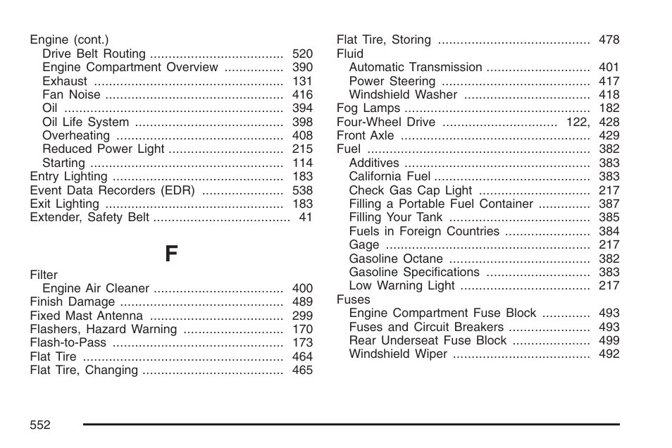 GMC 2007 Envoy User Manual | Page 552 / 562