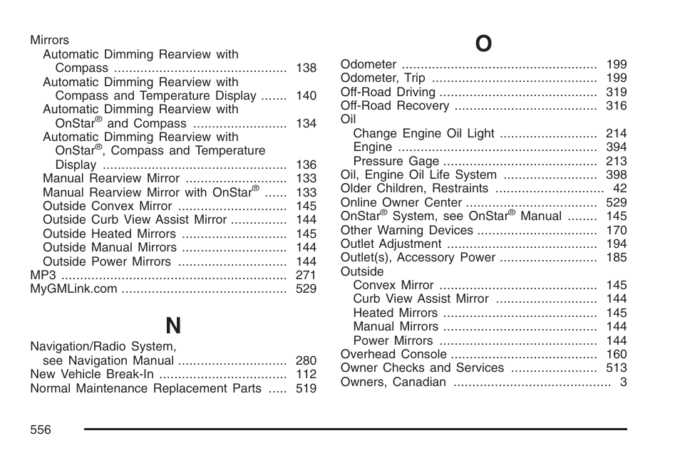 GMC 2007 Envoy User Manual | Page 556 / 562