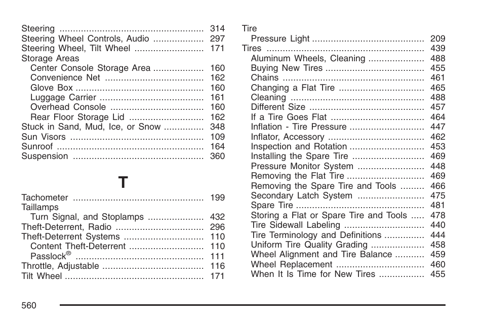 GMC 2007 Envoy User Manual | Page 560 / 562