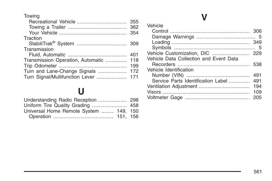 GMC 2007 Envoy User Manual | Page 561 / 562