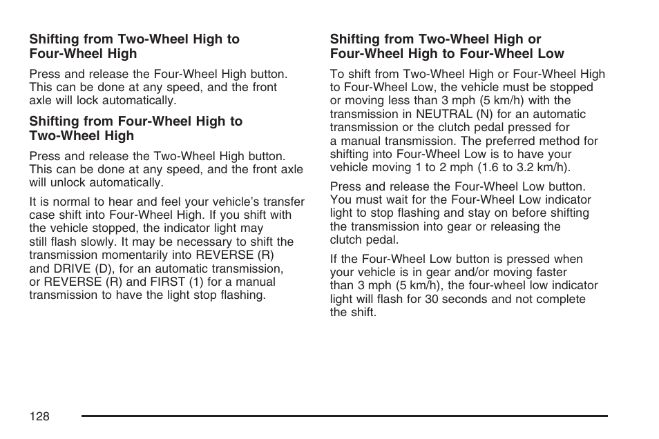 GMC 2007 Canyon User Manual | Page 128 / 492