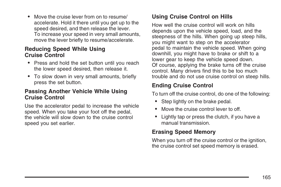 GMC 2007 Canyon User Manual | Page 165 / 492