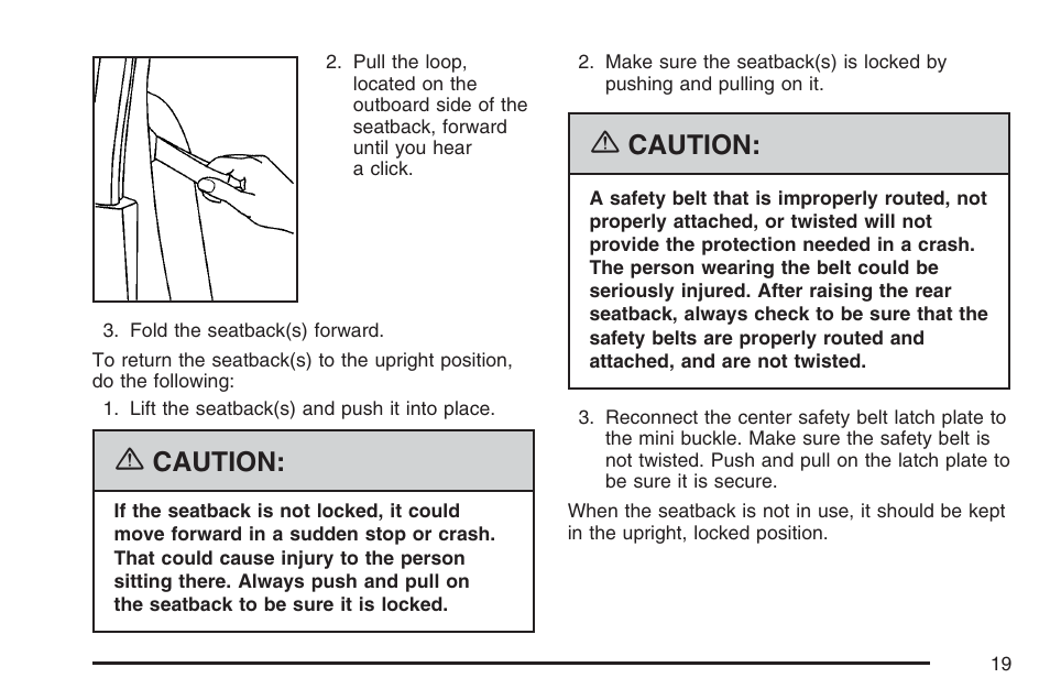 Caution | GMC 2007 Canyon User Manual | Page 19 / 492