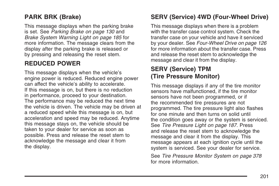 GMC 2007 Canyon User Manual | Page 201 / 492