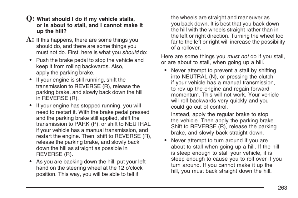 GMC 2007 Canyon User Manual | Page 263 / 492