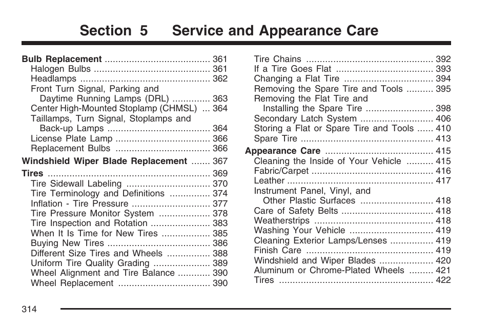 GMC 2007 Canyon User Manual | Page 314 / 492