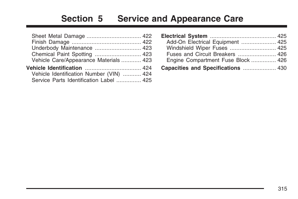 GMC 2007 Canyon User Manual | Page 315 / 492