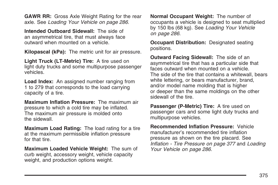 GMC 2007 Canyon User Manual | Page 375 / 492