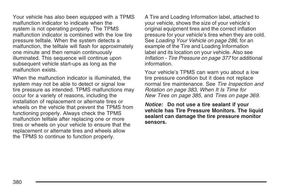 GMC 2007 Canyon User Manual | Page 380 / 492