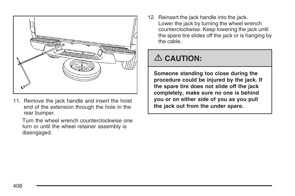 Caution | GMC 2007 Canyon User Manual | Page 408 / 492