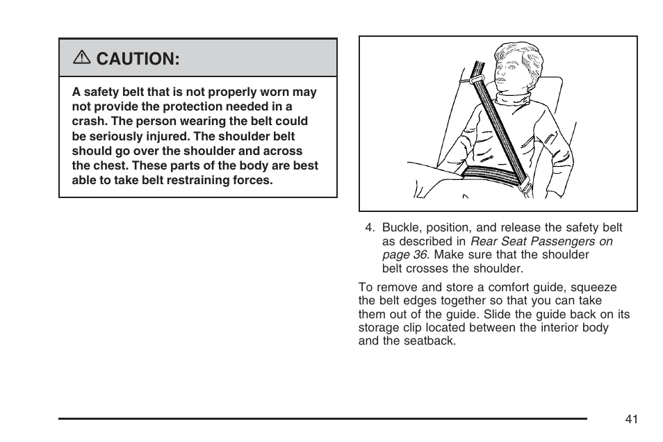 Caution | GMC 2007 Canyon User Manual | Page 41 / 492