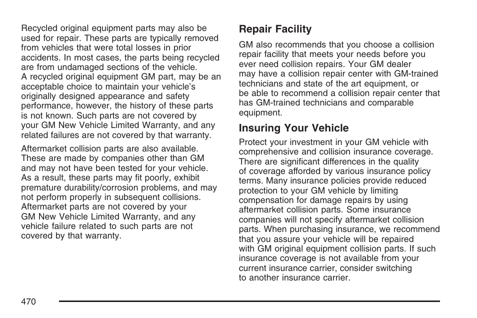 GMC 2007 Canyon User Manual | Page 470 / 492