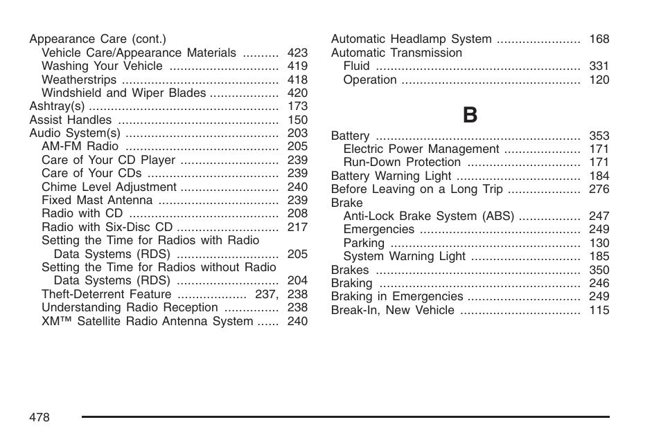 GMC 2007 Canyon User Manual | Page 478 / 492