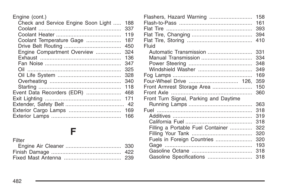 GMC 2007 Canyon User Manual | Page 482 / 492