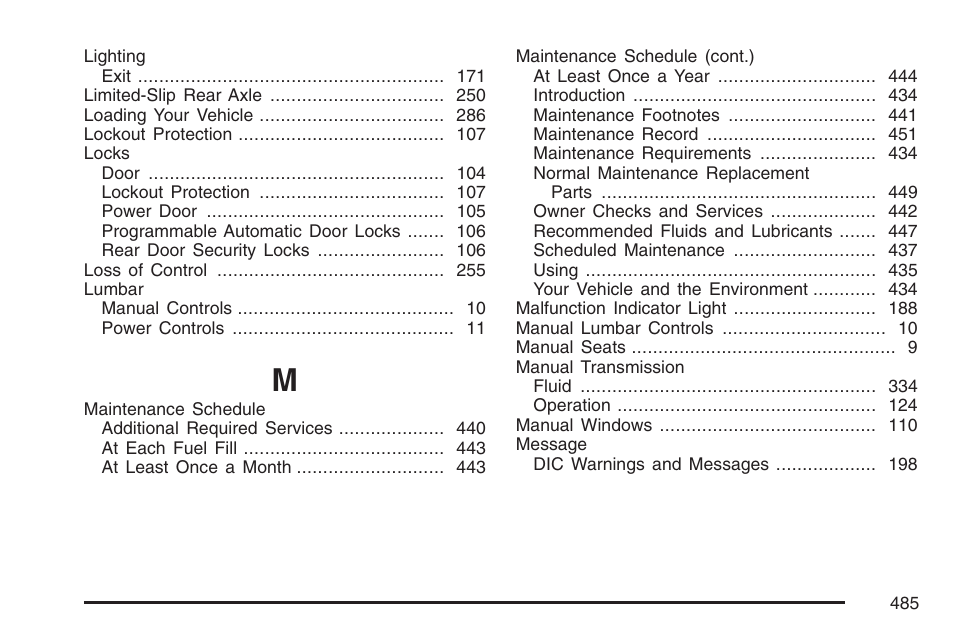 GMC 2007 Canyon User Manual | Page 485 / 492