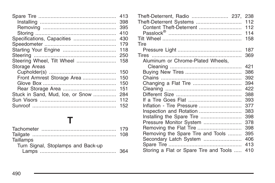 GMC 2007 Canyon User Manual | Page 490 / 492