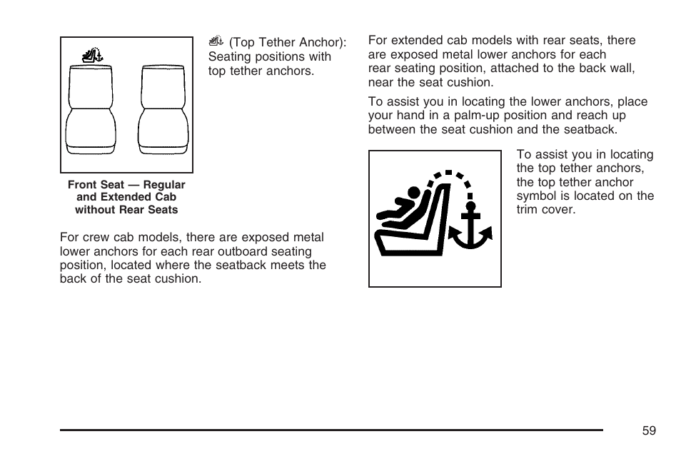 GMC 2007 Canyon User Manual | Page 59 / 492