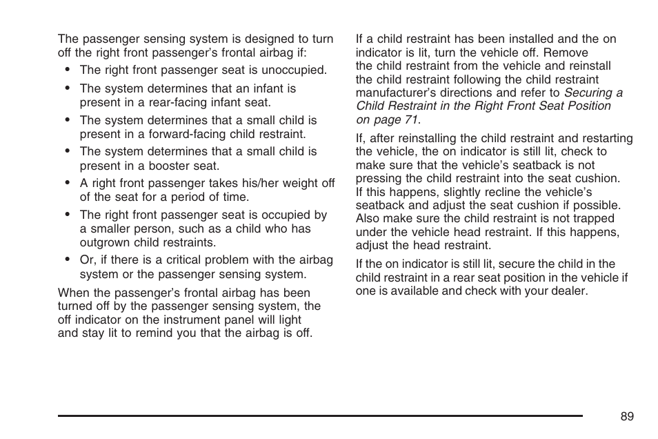 GMC 2007 Canyon User Manual | Page 89 / 492