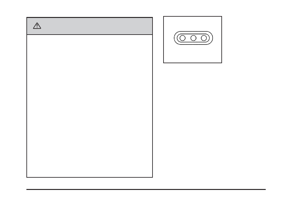 Caution | GMC 2007 Acadia User Manual | Page 195 / 554