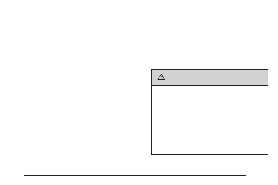 Caution | GMC 2007 Acadia User Manual | Page 333 / 554