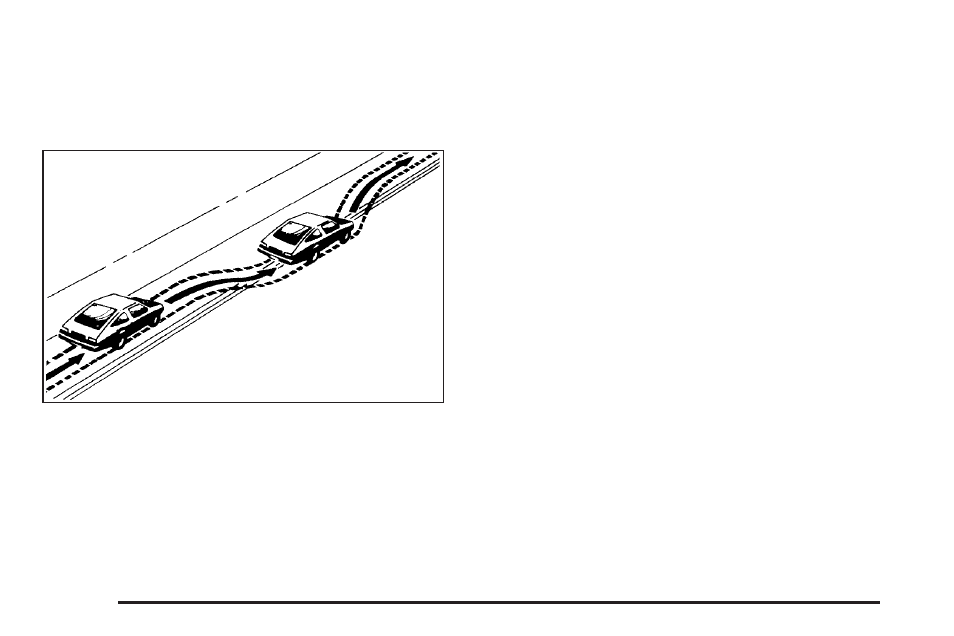 Off-road recovery, Passing, Off-road recovery passing | GMC 2007 Acadia User Manual | Page 342 / 554